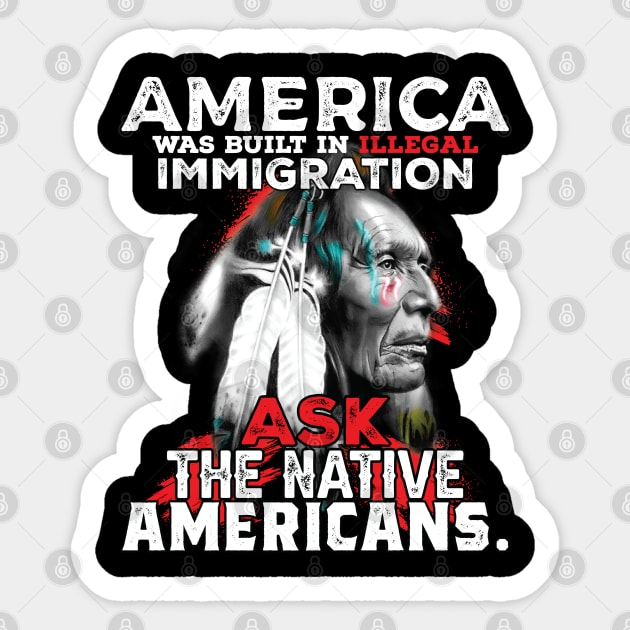 native american Sticker by UniqueWorld